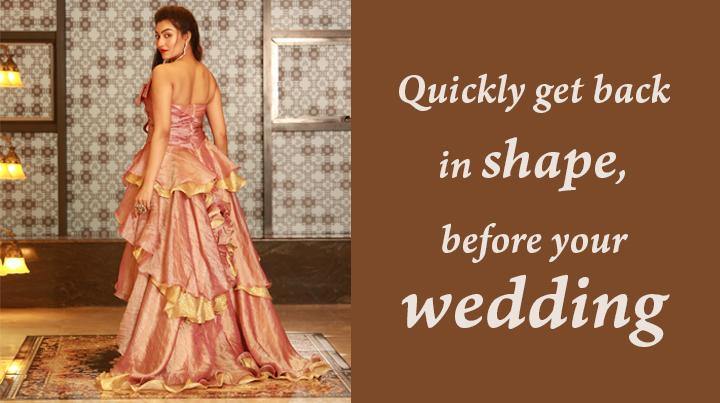 How to get discount in shape for wedding