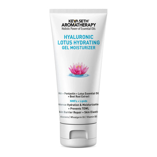 Hyaluronic Lotus Hydrating Gel Moisturizer, Pentavitin + Beet Root Extract, NMFs + Lipids, Intense Moisturization & Skin Barrier Repair