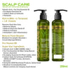 Scalp Care Dandruff Removal Kit with Salicylic Acid, Tea Tree & Eucalyptus Oil –Reduces Dandruff & Flakes, soothes Itchy & Oily Scalp