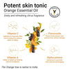 Orange Facewash, Vitamin C Enriched, SLS Free, Mild Foaming, Brightening Rejuvenating Refreshing Hydrating Moisturizing, Detox - Keya Seth Aromatherapy