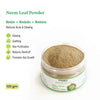 Neem Leaf Powder Face Pack for Women & Men Reduces Acne & Oily Skin + Glowing - Keya Seth Aromatherapy