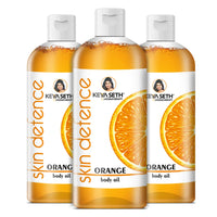 Orange Body Oil, Vitamin C Enriched, Brightening, Rejuvenating & Refreshing - Keya Seth Aromatherapy