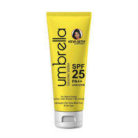 Umbrella Sunscreen Solution SPF 25 with PA+++ UV Protection, Sweat Resistant Formula Oil Control Enriched with Pure Essential Oil wheatgerm & Almond