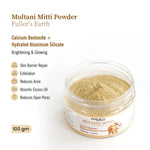 Multani Mitti Powder Face Pack for Women & Men Brightening + Glowing Skin