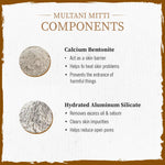 Multani Mitti Powder Face Pack for Women & Men Brightening + Glowing Skin
