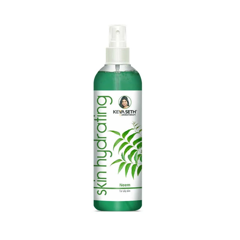 Skin Hydrating Neem Toner, Oily & Ance Prone Skin, Tulsi, Oil Control, Reduce Redness, Calms Acne Breakout, Alcohol Free, Toner, Keya Seth Aromatherapy