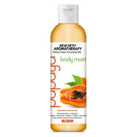 Papaya Body Moist with SPF 15 24hrs Moisturization Lock Papaya Extract Enriched, Brightening, Glowing & Anti Blemish - Removes Pigmentation & Dull Skin 200ml, Body Care, Keya Seth Aromatherapy