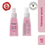 Fair & Bright Serum, Skin Brightening, Whitening, with Vitamin C, AHA Exfoliation with Glycolic & Lactic ACID, Lavender & Geranium Essential Oil, Fairness Treatment, Keya Seth Aromatherapy