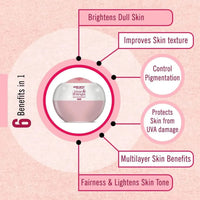 "Fair & Bright" Day & Night Cream Combo - Skin Brightening, Whitening, Nourishing ,Overnight Repair Fairness Moisturizer Enriched with Essential Oil.