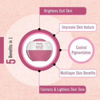 "Fair & Bright" Day & Night Cream Combo - Skin Brightening, Whitening, Nourishing ,Overnight Repair Fairness Moisturizer Enriched with Essential Oil. - Keya Seth Aromatherapy