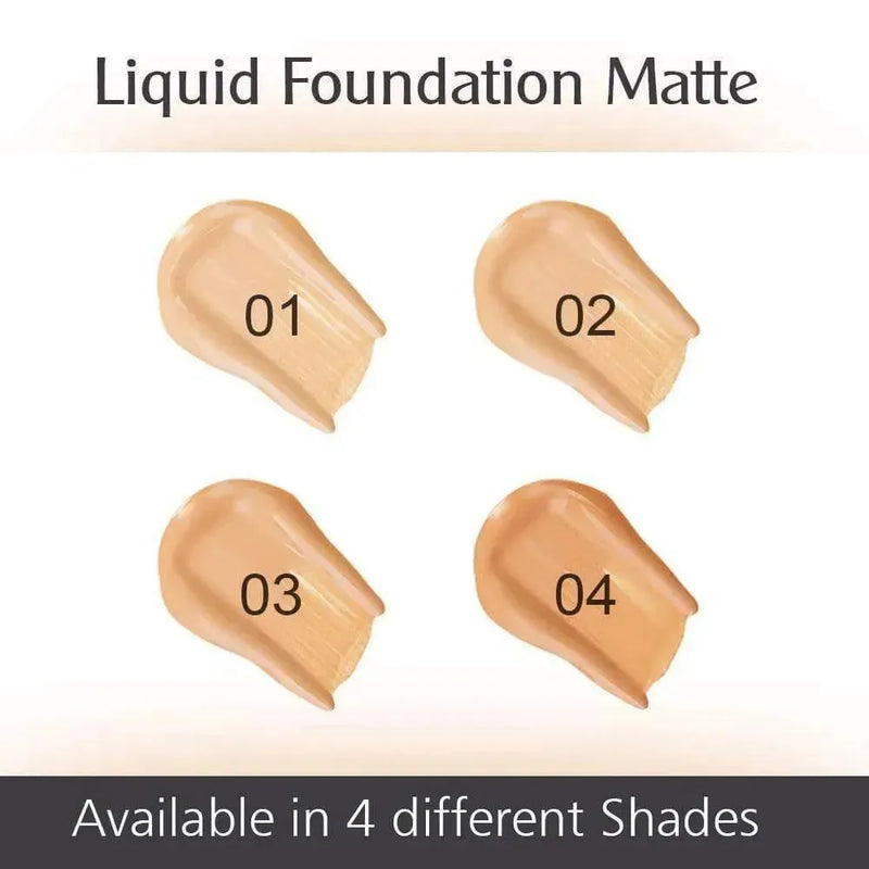 Full Coverage Liquid Matte Foundation-Shade 01 - Keya Seth Aromatherapy