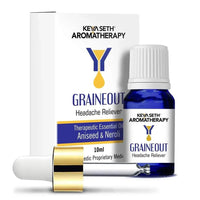 Graine Out-Migraine, Headache, Sinus, Relief Natural Therapeutic Essential Oil Blend of Aniseed & Neroli 10ml - Keya Seth Aromatherapy