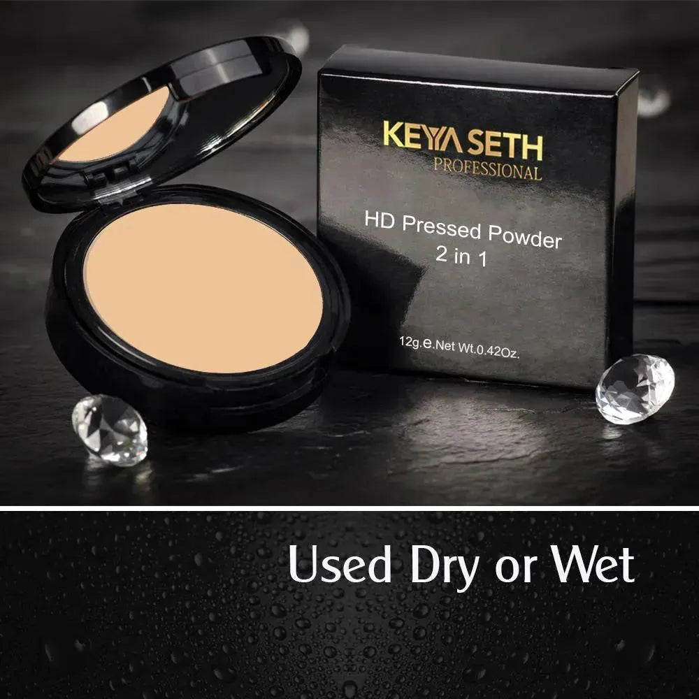 HD Pressed Powder 2 in 1- Shade 02 | Make Up – Keya Seth