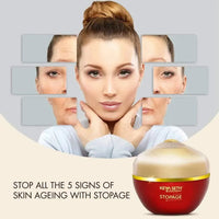 Stopage-Age Reversal Treatment-Control Wrinkles, Rejuvenating, Night Cream for Glowing & Youthful Looking Complexing  with  Goodness of Essential Oil - Keya Seth Aromatherapy